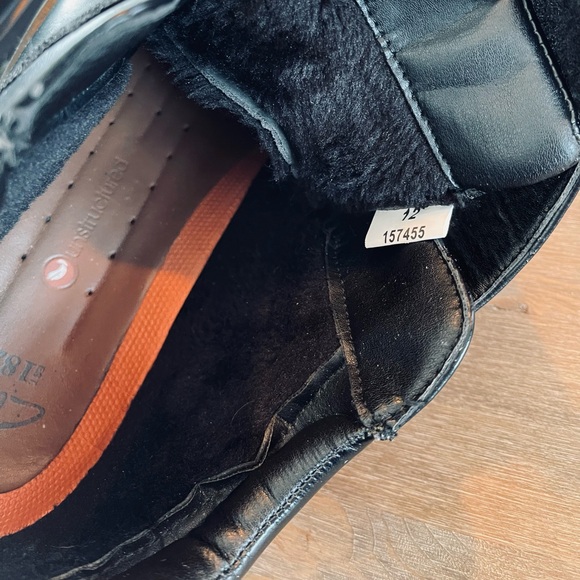 Clarks Men Boots with velcro closure 🖤 size 12 - Picture 7 of 9